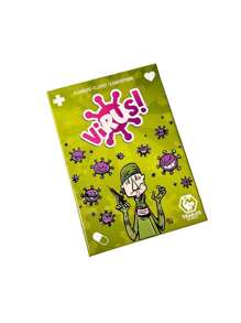 Juego de cartas para fiesta familiar sobre la evolución de virus