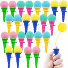 5/10/20pcs Ice Cream Squeeze Toys, Practical Joke Toys, Stress Relief Toys, Soft Sponge Balls, Fun Party Favors, Birthday Gifts, Party Supplies, Gift Filler