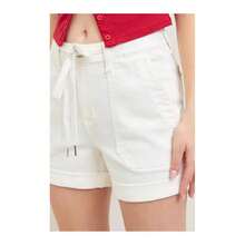 Full Size High Waist Cuff Denim Shorts Plus Size