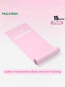 mulinsen Tali Elastis untuk Latihan Kebugaran Yoga untuk Wanita, Tali Peregang Elastis Tanpa Punggung, Tali Pembentuk Bahu untuk Latihan di Rumah - MultiWarna - View 10