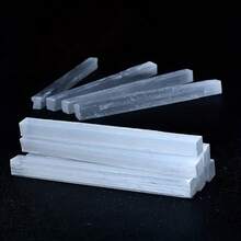 30 件天然亚硒酸盐水晶棒、石膏白石英棒 - 白色 - 查看 3