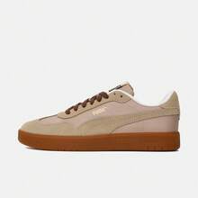Puma 男女通用基本系列休闲运动鞋，低帮（款号 40441301） - 棕色 - 查看 1
