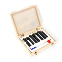 OUKANING 7pcs 16mm Torno/torneo de acero conjunto para la herramienta de torneo de la herramienta de torneo del torneo - Negro - Ver 6