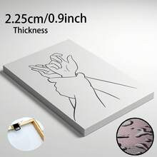 Framed Erotic Line Art, Grabing Hands, Orgasm  Scene Drawing, Se/Xy Couple Drawing, Abstract Erotic Print, Nursery Bedroom Decor. - Framed - View 2