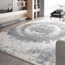 This Large, Modern, Luxury Spiral Circular Line Art Floor Mat Is Crafted From Crystal Velvet With A Rubber Bottom For Anti-Slip And Machine Washability. The Upgraded Thick And Dense Material Resists Fading, Making It Ideal For Living Rooms And Bedrooms. The Navy Blue And Gold Accents Are Perfect For Christmas, Thanksgiving, Easter, Mother's Day, Father's Day, And Other Holidays. Room Decor Bathroom Accessories Back To School Entryway Decor Bathroom Kitchen Decor - Multicolor - View 5