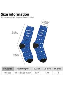 Calcetines personalizados con logotipo, calcetines personalizados para hombres y mujeres, calcetines con logotipo de empresa personalizado, regalos, calcetines divertidos, calcetines con logotipo personalizable - Multicolor - Ver 4