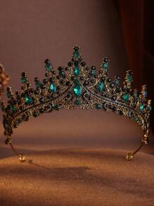 1pc Vintage Rhinestone Women's Baroque Crown, Wedding Headdress, Exquisite Crown Suitable For Ladies' Ball, Party & Events, Hair Accessories For Women, Hair Tools, Beauty Accessories, Curly Hair Accessorieshair,Hair Accessory,Hair Accessories,Accessories,Hair Accessories For Women,Fall,Travel,Hair Tools,Accessories Women,Hair Stuff, Fall,Hair,Hair Accessories,Accessories,Hair Accessories For Women,Travel,Hair Accessories,Accessories Women,Hair Accessory,Hair Accessories Women,Hair Tools,Hair Stuff,Stuff,Beauty Accessories,Gifts,Travel,Gifts For Women,Hair Stuff,Stocking Stuffers