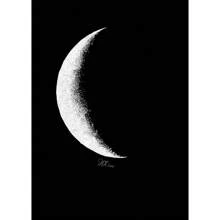 1 peça/3 peças pôsteres de arte de parede moldura opcional arte moderna em preto e branco pôster de fase da lua estética impressão em tela murais de parede adequados para salas de estar, bares, cafés, decoração de casa