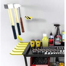 Garage Storage Racks - 블랙 - 보기 6