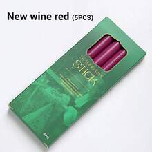 5pcs Sealing Wax Sticks For Stamps,Multicolor Wax Stick , Fire Paint Seal Sealing Wax- Premium Quality Plastic Seal Wax Bars For Invitations, Letters, Envelopes -1.1cm Diameter Boxed Set - For Crafting & DIY Enthusiasts,Back To School,School Supplies