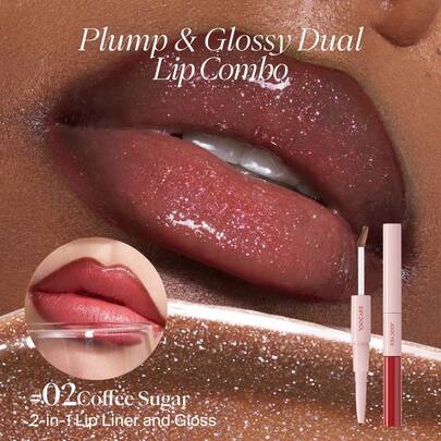 JOOCYEE 丰盈亮泽双唇组合，持久亮泽