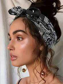 1/4pcs Women Elegant Cute Bow Headbands - Stretchy Elastic Hairbands, Suitable For Sports, Outdoor And Daily Wear, All Seasons Back To School