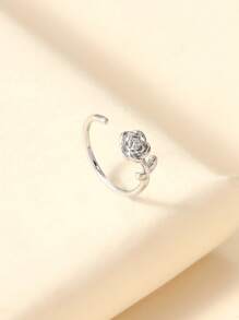 Anillo de nariz de imitación de circonita cúbica de mujer, de latón, redondo y flexible para piercing de tabique nasal y cartílago de la oreja, joyería corporal