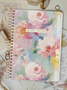 2025 Undated Weekly Planner, Weekly To Do List Notebook With Goal & Habit Tracker Organizer, PINK, A5 Weekly Planner Notebook With Spiral Binding Back To School, School Supplies