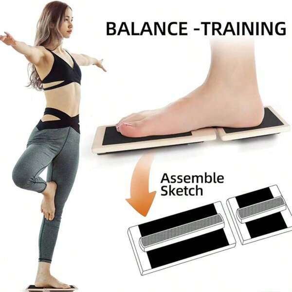 Étireur de pied de yoga en bois, renforçateur d'équilibre de la cheville pour ballet, musculation, sport, gymnase, exercice à domicile, pilates, yoga, entraînement à domicile