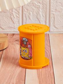 SpongeBob SquarePants Blind Box Building Blocks Toy, Cute Cartoon Action Figure With Storage Base,Cartoon Character Desk Decor & Collectibles