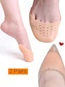 Silicone Toe Caps Protector, Toe Sleeve Forefoot Cushion Pads, Heel Grips, Half Insoles & Shoe Fillers For High Heels