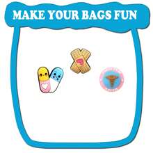 19 Piezas Serie de Médico y Enfermera DIY Encantos para Bolsas de Playa de Goma Decoraciones de Moda para Bolsos Regalos Geniales para Navidad, Cumpleaños, Fiesta, Accesorios de Playa de Anime, Esenciales de Playa, Vacaciones