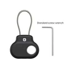 1pc For Sam Sung Galaxy SmartTag 2 Protective Case With Keychain Anti-Lost For Sam Sung Galaxy SmartTag 2 Protective Case Key Wallet