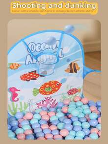 1pc Christmas & Halloween Cute Dinosaur Ball Pit, Fabric Foldable One-Click Storage, Indoor Outdoor Game Ball Pool For Toddlers Boys Girls, Thanksgiving Birthday Christmas Halloween Party Decor (Balls Not Included) - Multicolor - View 8