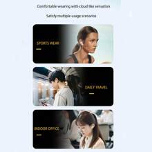 Lenovo Lenovo ERAZER ETK-A01 Semi-In-Ear Bluetooth EarphonesV5.3 TWS Latest Stereo Wireless Multi-Mode GamingOutdoor Sports HD Call Long Battery Life Noise-CancelingEarphones