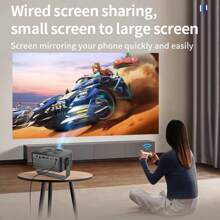 M60 Mini Projector, Home Office LED Portable Projector