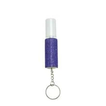 Mini 5ml Diamond-Encrusted Perfume Bottle, Compact, Exquisite, Colorful, Portable, Multi-Functional Keychain, Portable, Press And Spray School Supplies, Back To School