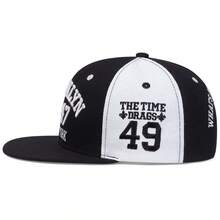 1pc Men's Brooklyn 1947 New York Embroidered Letter Snapback Baseball Cap, Fashionable Street Hip Hop Hat For Outdoor Casual Spring Autumn Travel Vacation - Multicolor - View 7