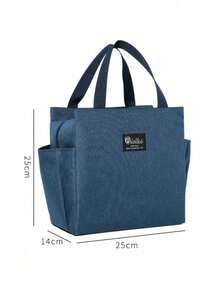 Large Thermal Bag For Hot And Cold Lunch Box For Trips And School BS006 - Màu tím - Xem 2