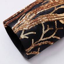 Men'S Shiny Sequins Blazer Suit Jacket Stylish Tuxedo For Party, Wedding, Banquet, Prom - 黑色 - 查看 6