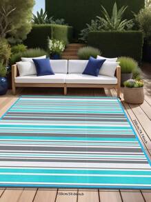Tapete de plástico trançado para áreas externas, à prova d'água - Tapete para acampamento ao ar livre, caravana, tapete para varanda, deck, tapete para pátio, decoração de quintal, piqueniques, camping, jardim, volta às aulas