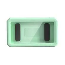 旋转伸缩防水防雾松垮手机壳，浴室/淋浴免提壁挂式手机支架，无需钻孔