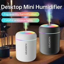 Air Humidifier Aromatic Diffuser Aromatherapy Spray Lamp Suitable For Automotive Household Bedroom Colorful Atmosphere Lights