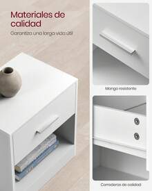 Nightstands - White - View 3