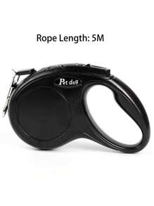1pc 3 Meters/5m Retractable Pet Dog Leash For Medium Small Dogs, Multiple Colors Available