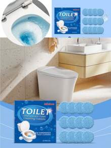 Toilet Cleaning Effervescent Tablets Daily Household Toilet Descaling, Toilet Cleaning, Deodorizing And Cleaning Effervescent Tablets