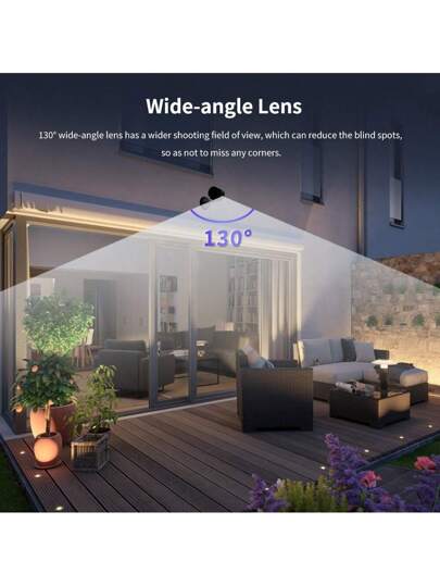 Mini Security Camera, 1080P WiFi Camera (2.4G Only) Indoor Outdoor Night Vision, Motion Detection, Cloud SD Storage, APP Remote Control, Home Baby Pet Surveillance view 4