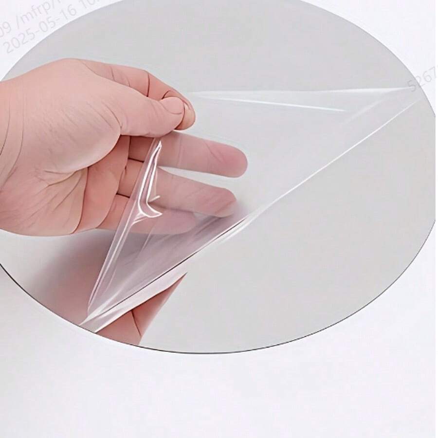 12 件 DIY 银色镜面墙贴,亚克力镜面圆形镜面烛台,适用于餐桌中心装饰和房间门挡装饰 - 銀色 - 查看 1