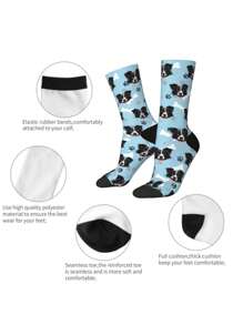 Customized Pet Face Socks With Image, Personalized Smiling Face Photo Socks, Funny Socks With Face, Amusing Pet Socks As Gag Gift, Christmas Gift