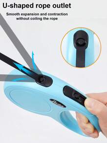 1pc 3 Meters/5m Retractable Pet Dog Leash For Medium Small Dogs, Multiple Colors Available
