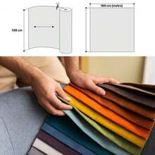 Tecido Linho 100x138cm Para Estofados e Tapeçaria - Desk Design