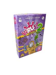 Virus Card Game, Purple Edition - Evolution Infection Family Party Game - Purple - View 2
