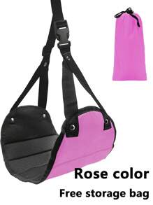 Adjustable Travel Rest Hanging Foot Rest-Airplane Foot Hammock(With Storage Bag), Foot Rest, Airplane Travel Footrest, Flight Leg Hammock Hanger Sling, Portable Travel Accessories Adjustable Height For Plane, Train, Office, Reducing Swelling And Soreness,Travel Essentials School Back To School School Supplies Holiday Camping Holiday Essentials Vacation Mini Summer