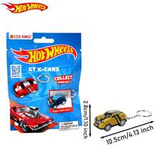 1pc Official Hot Wheels Rally Racing Car Keychain Blind Bag, Random 12 Styles Mini Diecast Pullback Toy Keychain Pendant, Suitable For Bag Decoration, Valentine's Day & Friend Gift - Multicolor - View 9