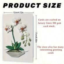 1pc Greeting Card, Wish You Look More And More Beautiful,School Supplies,Back To School