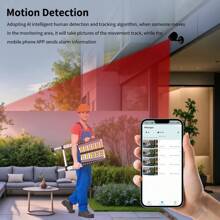 Mini Security Camera, 1080P WiFi Camera (2.4G Only) Indoor Outdoor With Night Vision, Motion Detection, Cloud & SD Storage, APP Remote Control, For Home Baby Pet Surveillance