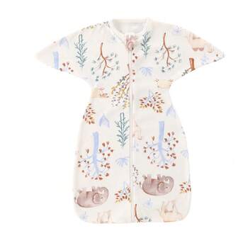 cottgoods 1 pièce Gigoteuse anti-sursaut pour bébé imprimée de motifs de dessins animés, doux et agréable pour la peau, convient pour le printemps et l'été