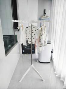 1 pièce Séchoir à linge trépied pliable, porte-vêtements portable pliable pour la lessive, le voyage, le balcon, la chambre à coucher