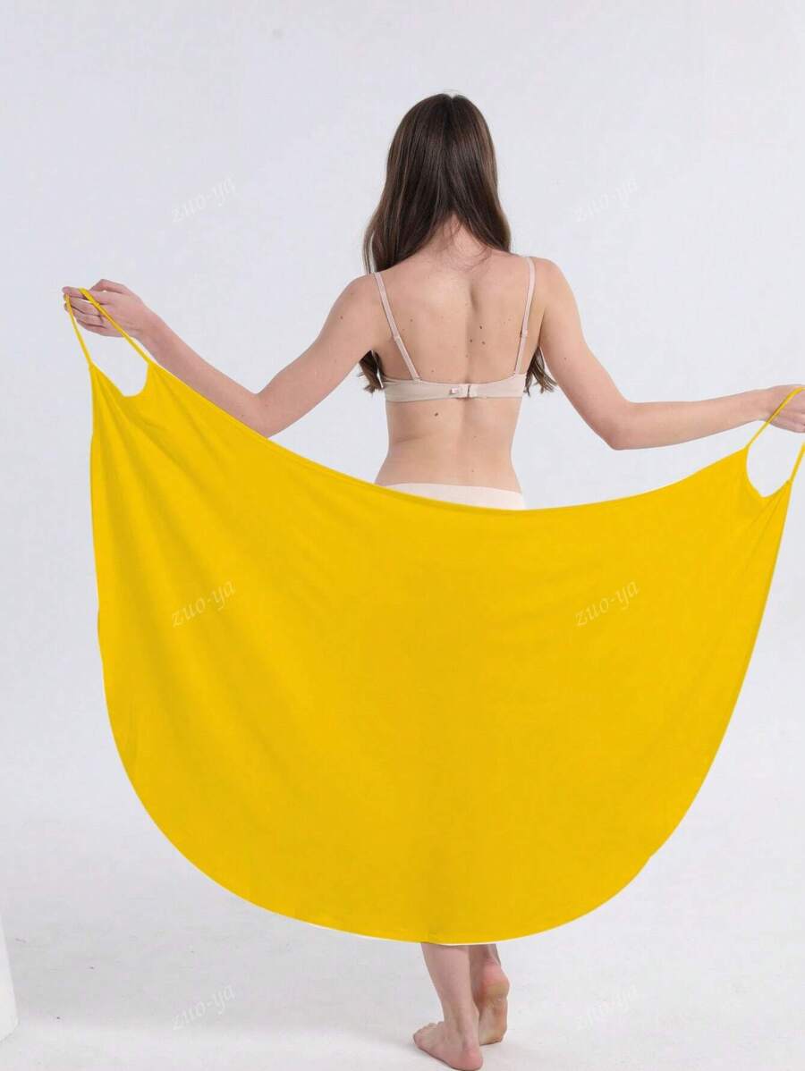 Vestido informal de verano para mujer, estilo cruzado, con tirantes finos, estilo sexy, ¡nuevo!
