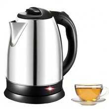 2l Tetera Cafetera Jarras EléctricaPlateada Inoxidable 110v Color Plateado - Tipo de Enchufe B USA (110-127V) - Ver 6